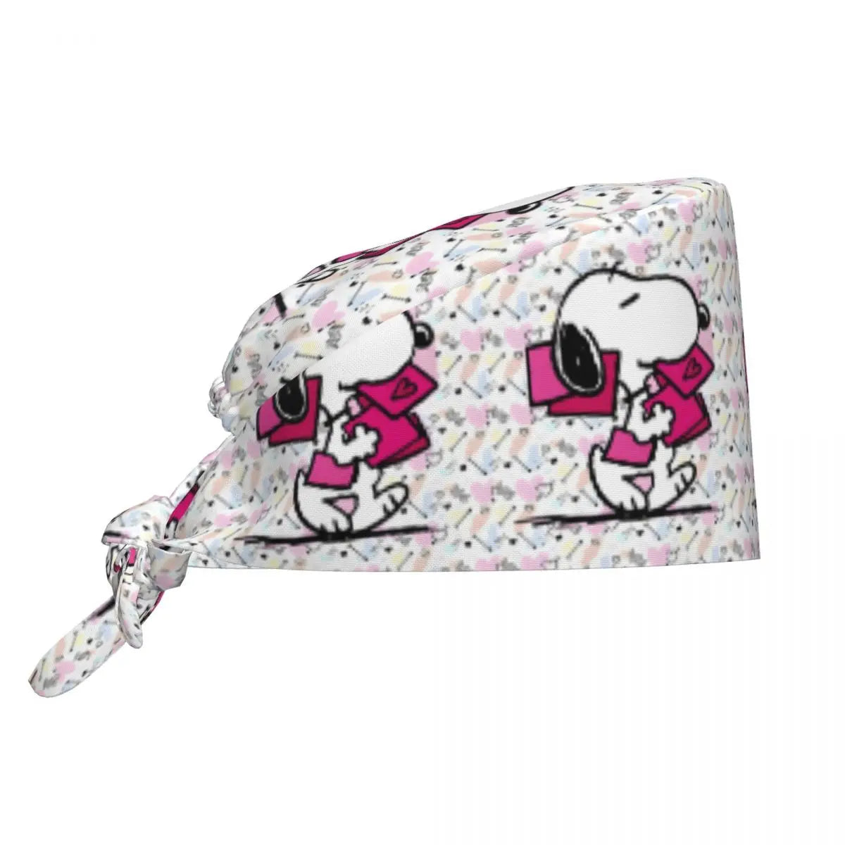 Custom Cartoon S-Dog-Snoopies Working Cap Surgical Hats Men Women Funny Operating Room Cap Nursing Cap Lab Works Hat