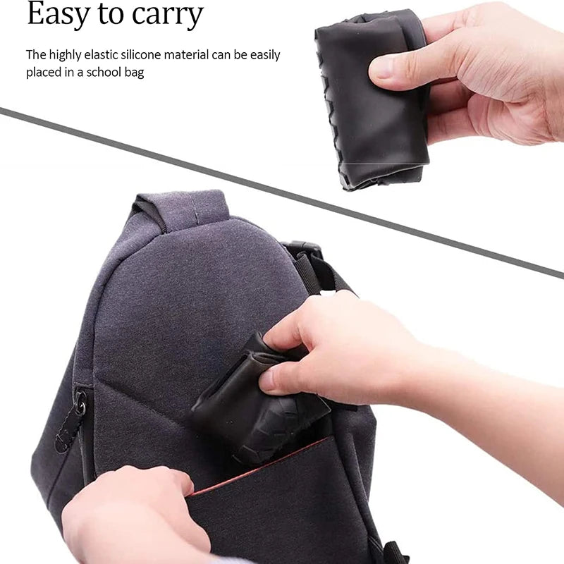 6/4/2PCS Silicone Shoe Covers - Wear-resistant Waterproof Anti-Slip Foldable Reusable For Outdoor Rain/Snow, Household Travel