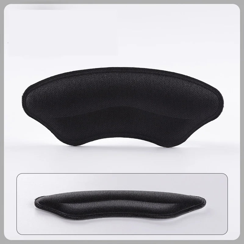 1 par de almohadillas autoadhesivas para talón, para zapatillas de tacón alto, alivio del dolor, protector de talón ajustable