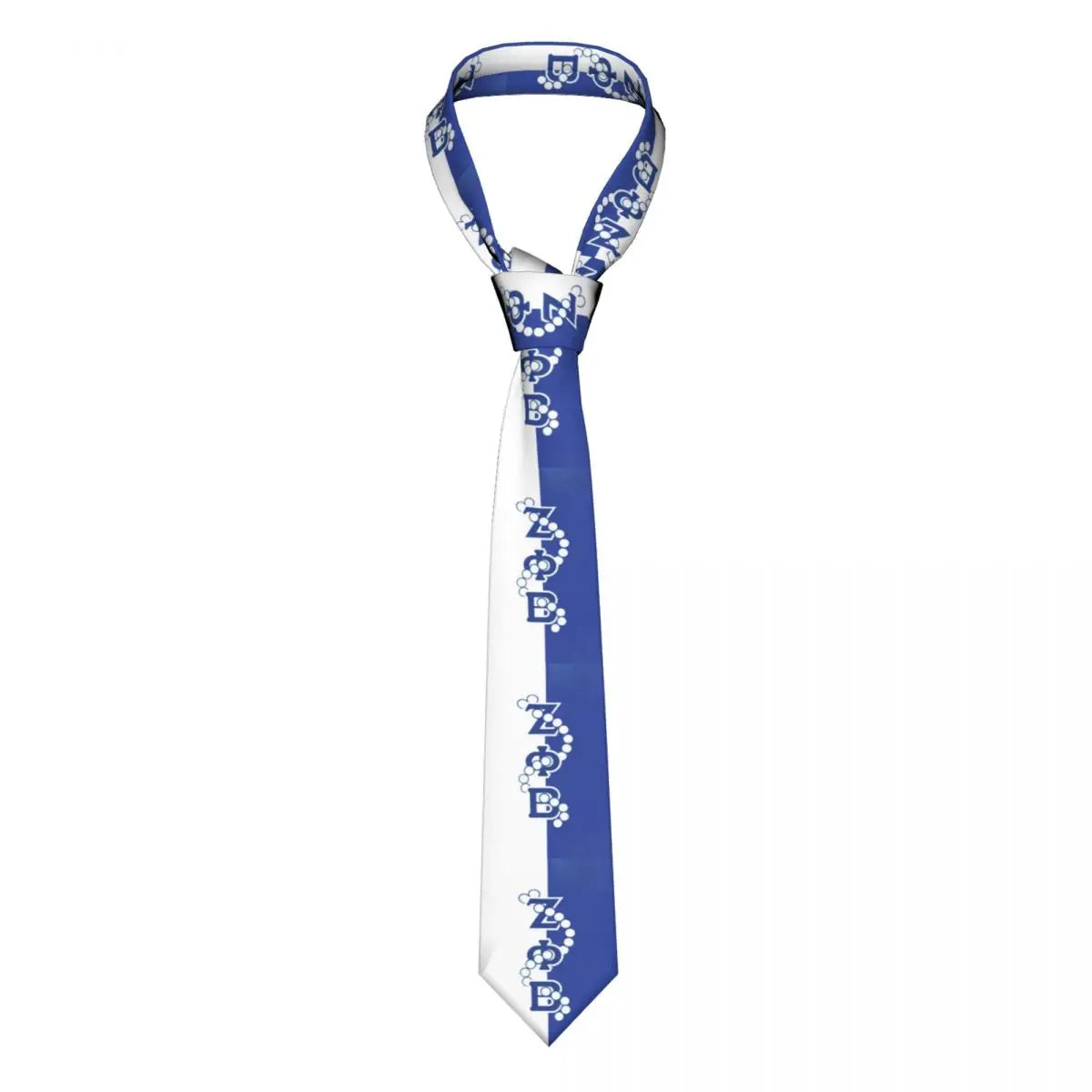 Custom Zeta Phi Beta Greek Letter 1920 Tie Men's Formal Silk ZOB Neckties for Business
