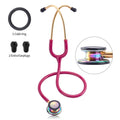 Portable Double Sided Stethoscope Medical Accessories Professional Cardiology Stethoscope Medical Equipment Nurse Vet Doctor