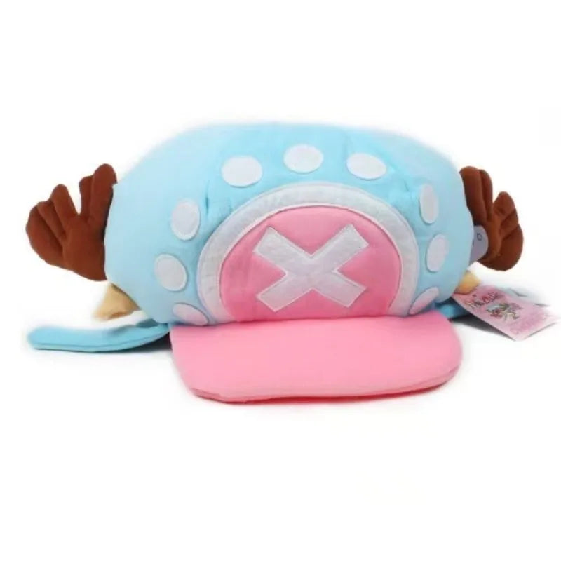 Anime Tony Tony Chopper Cosplay Hat Unisex Boys Girls Soft Cozy Pink Blue Second Generation Chopper Cartoon Plush Hat Gift Party