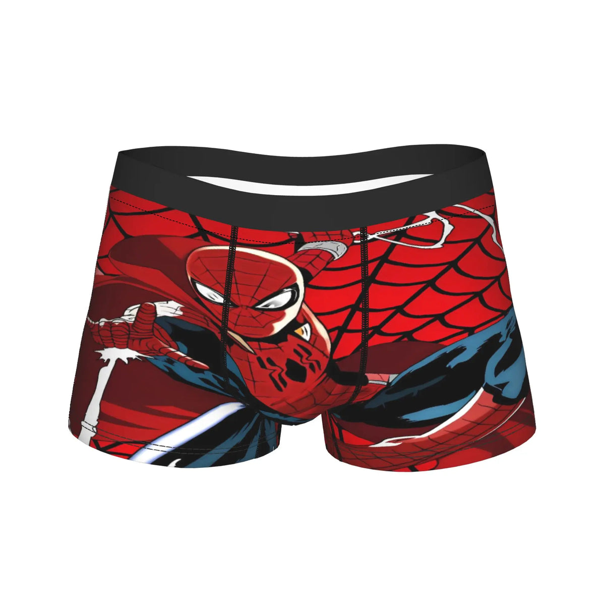 S-Spiders Heroes Underwear  Men Shorts Briefs Classic Trunk Quality Printing Plus Size Underpants