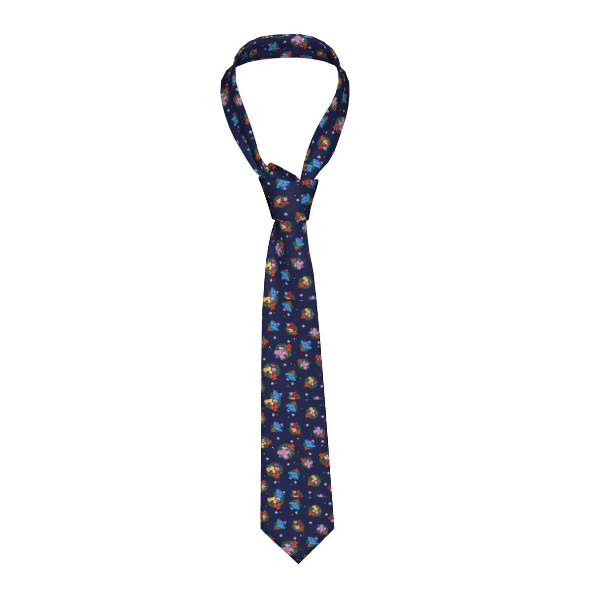 Anime Cookies Monsters Necktie Men 8 cm Slim Neck Ties Sesame Street SesameStreet for Men Daily Wear Cravat Wedding Office