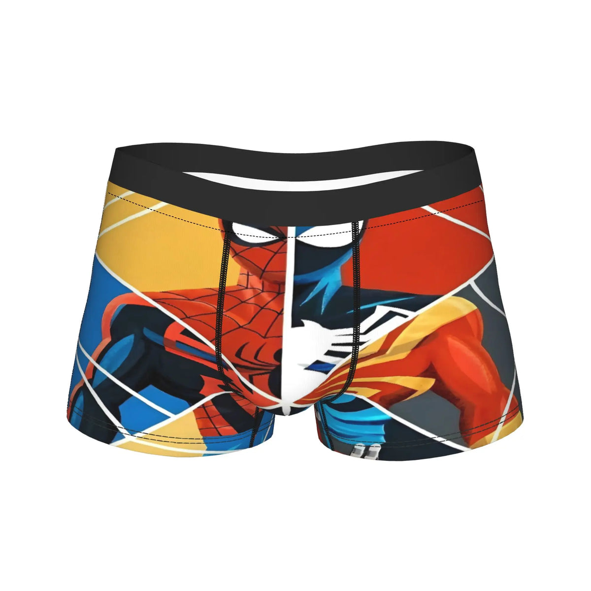 S-Spiders Heroes Underwear  Men Shorts Briefs Classic Trunk Quality Printing Plus Size Underpants