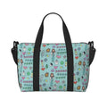 Nurse Medical Theme Travel Duffle Bag Carry on Tote Bags for Sport Gym Lightweight Waterproof Weekender Overnight Bags for Women
