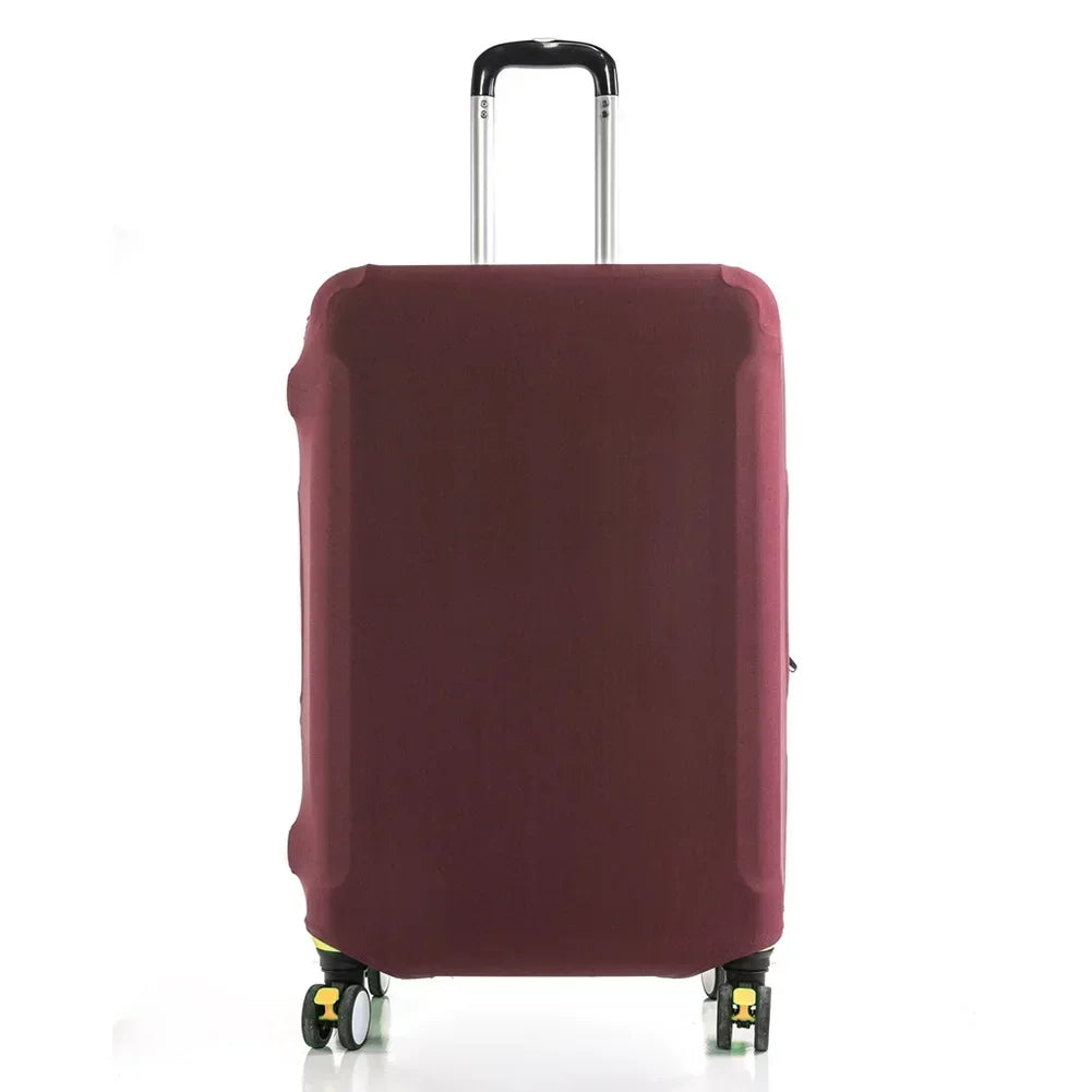 1Pc Elastic Travel Suitcase Protector Multi-colored Scratch-Resistant Luggage Cover with Dustproof Design Travel Accessories