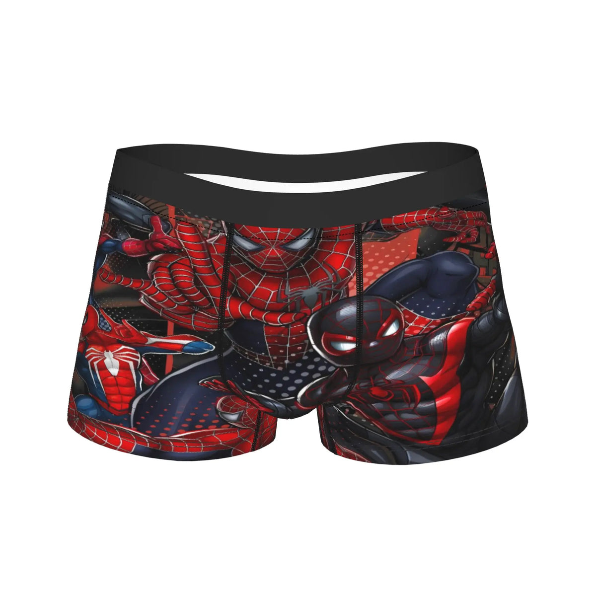 S-Spiders Heroes Underwear  Men Shorts Briefs Classic Trunk Quality Printing Plus Size Underpants