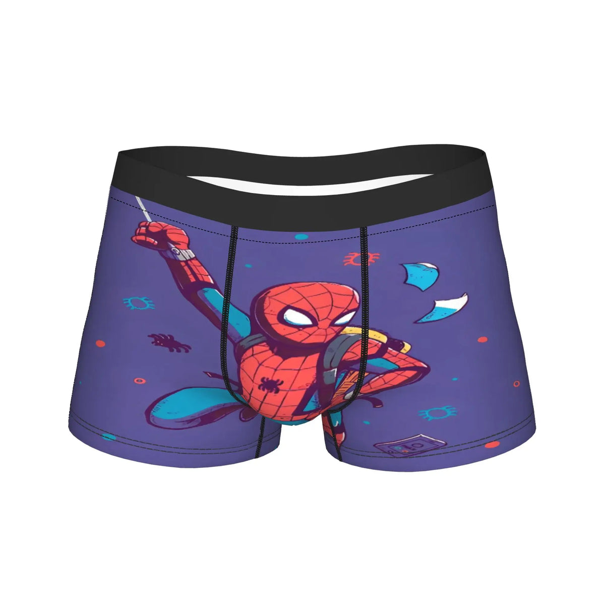 S-Spiders Heroes Underwear  Men Shorts Briefs Classic Trunk Quality Printing Plus Size Underpants