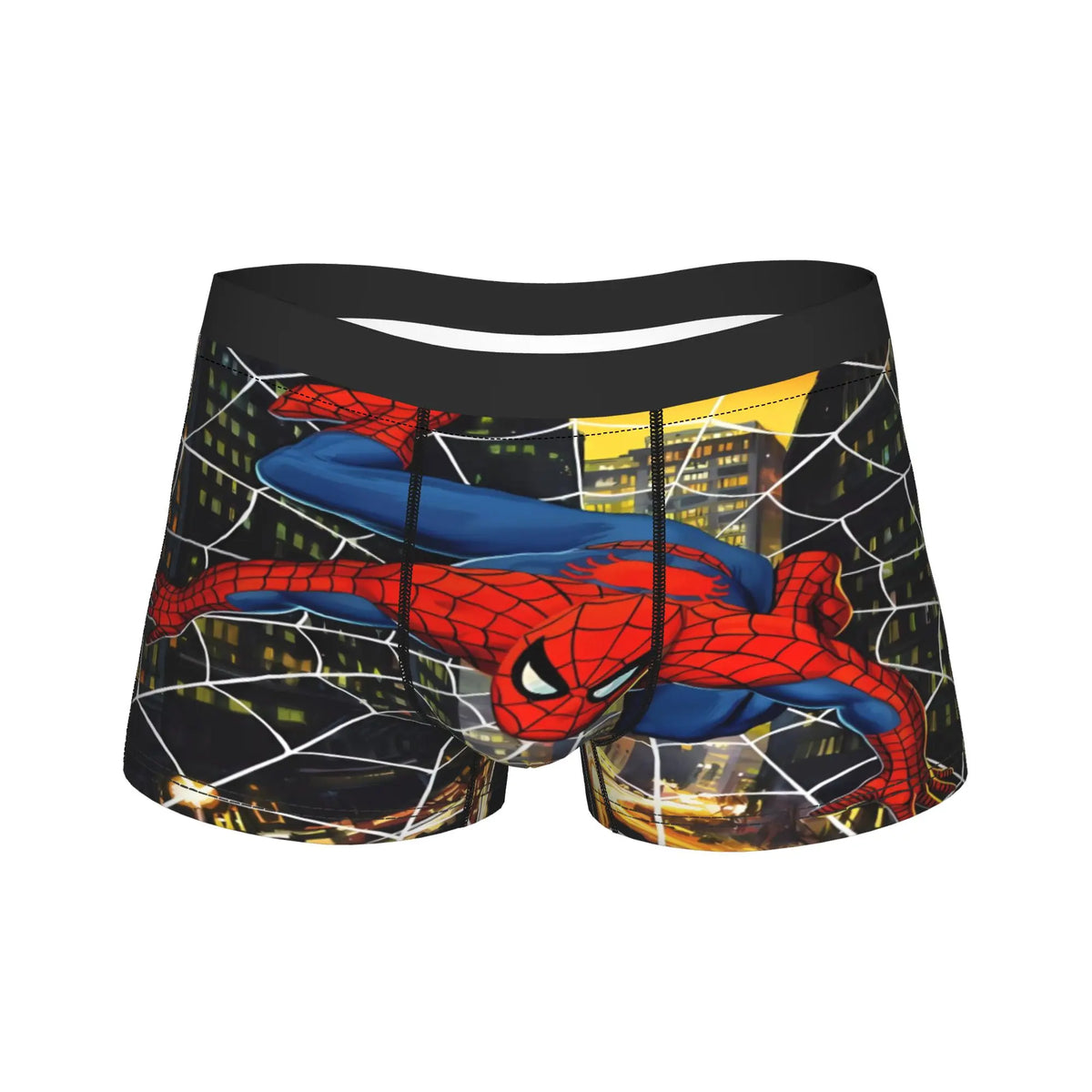S-Spiders Heroes Underwear  Men Shorts Briefs Classic Trunk Quality Printing Plus Size Underpants
