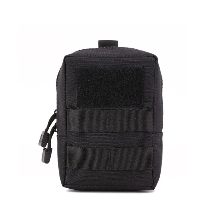 EDC Molle Tactical Pouch Waist Pack Compact Utility Pouches Waist Belt Bag Medical Bags Phone Case Outdoor Hunting Accessories