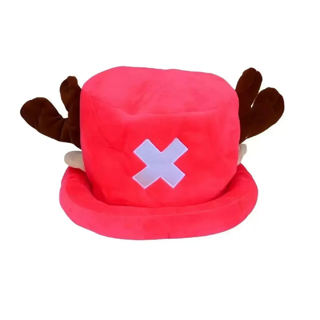 Anime Tony Tony Chopper Cosplay Hat Unisex Boys Girls Soft Cozy Pink Blue Second Generation Chopper Cartoon Plush Hat Gift Party