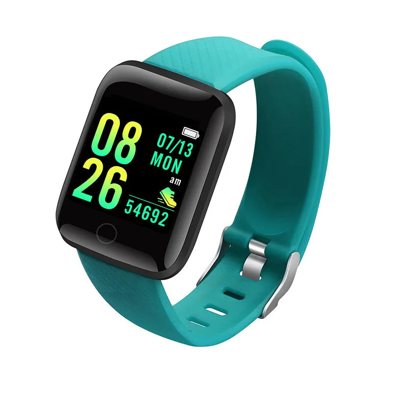 Smart Watch Sport Men Fitness Monitoring Woman Smartwatch Bluetooth Connection Message Remind Health 116Plus Clock D13 Bracelet