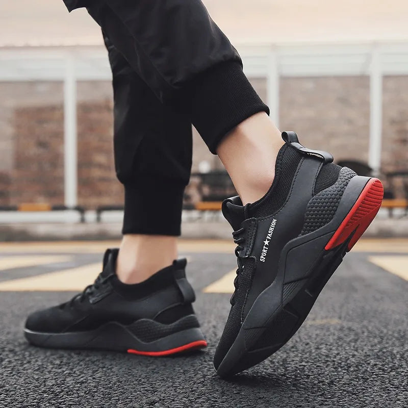 Tenis deportivos versátiles y modernos para hombre: calzado casual, transpirable y antideslizante para primavera y otoño, estilo "dad sneakers" de moda