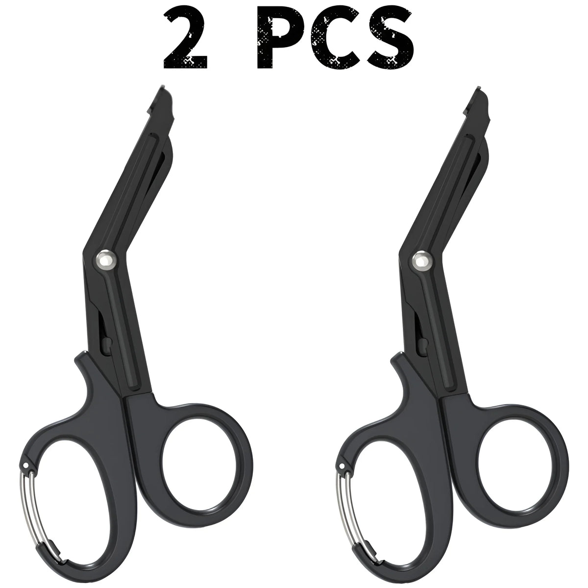 1/2/3/4/5pcs Emergency Medical Scissors Trauma Shears with Carabiner 18.5cm Bandage Shears and Military Bandage Scissors