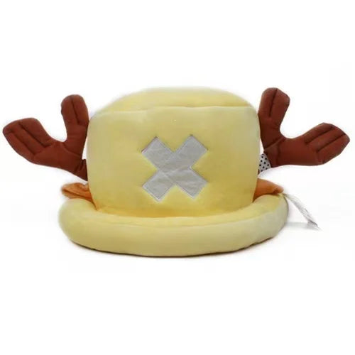 Anime Tony Tony Chopper Cosplay Hat Unisex Boys Girls Soft Cozy Pink Blue Second Generation Chopper Cartoon Plush Hat Gift Party