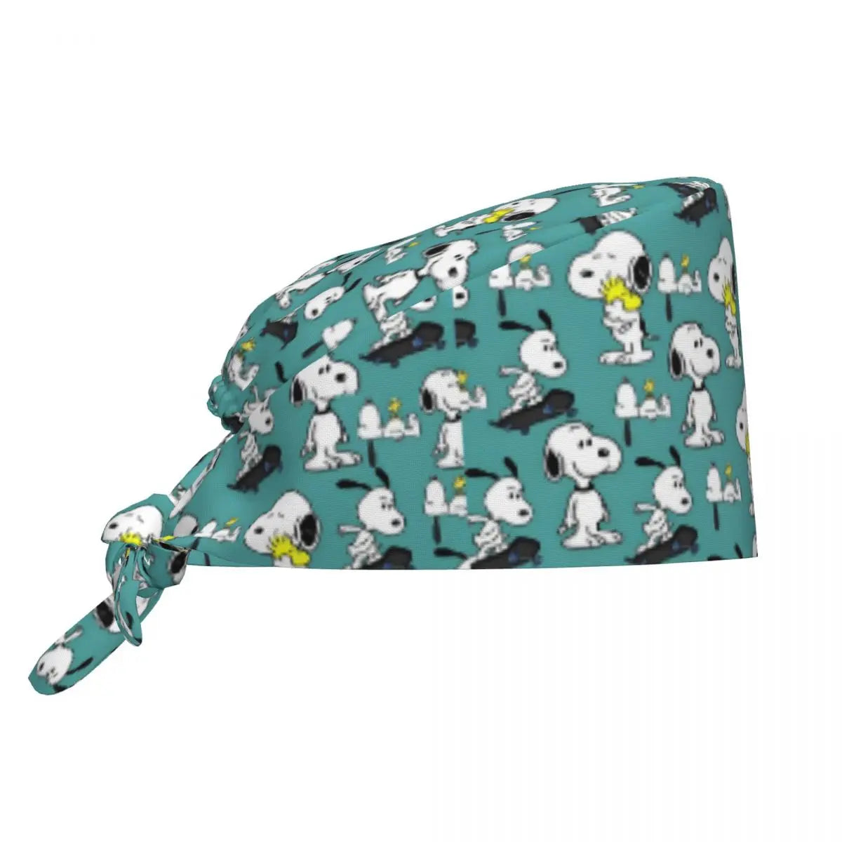 Custom Cartoon S-Dog-Snoopies Working Cap Surgical Hats Men Women Funny Operating Room Cap Nursing Cap Lab Works Hat