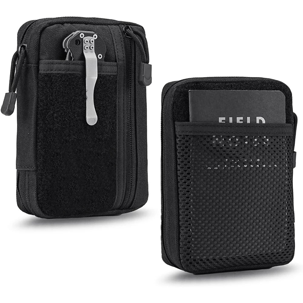 EDC Pouch Pocket Organizer with 6 Pockets for EDC Gears Zippered Multitools Organizer Utility Pouch Tool Bag