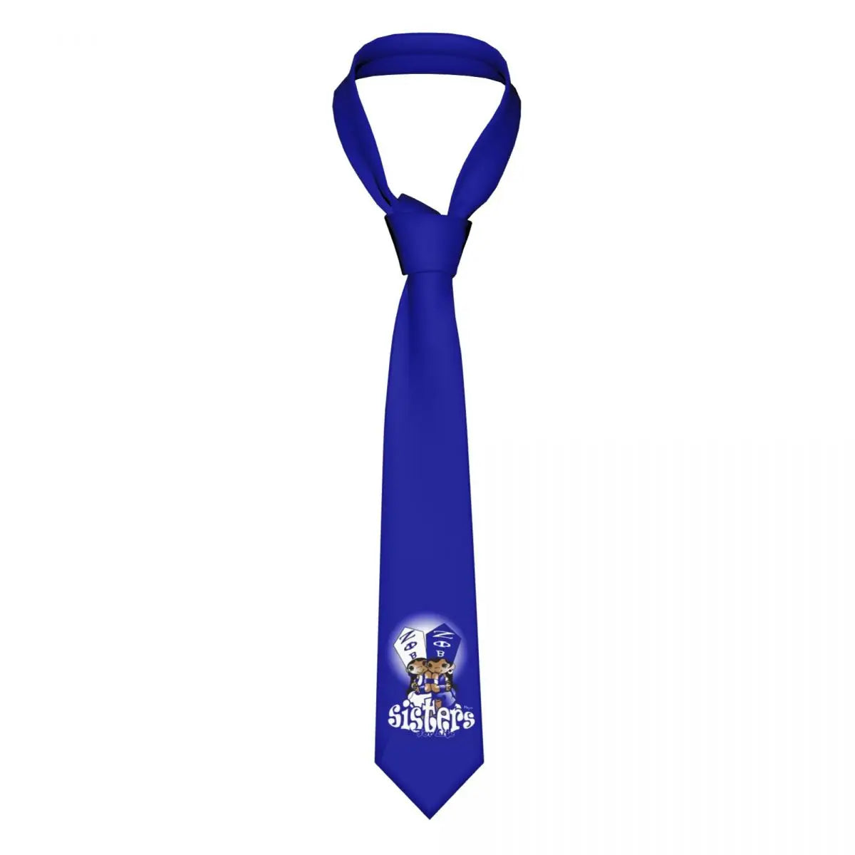 Custom Zeta Phi Beta Greek Letter 1920 Tie Men's Formal Silk ZOB Neckties for Business