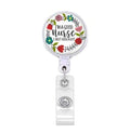Staff Employee's Card Clip Retractable ID Name Badge Reel for Doctors Nurses Work Card Holder Accessories Medical Workers Pass