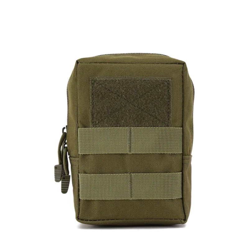 EDC Molle Tactical Pouch Waist Pack Compact Utility Pouches Waist Belt Bag Medical Bags Phone Case Outdoor Hunting Accessories