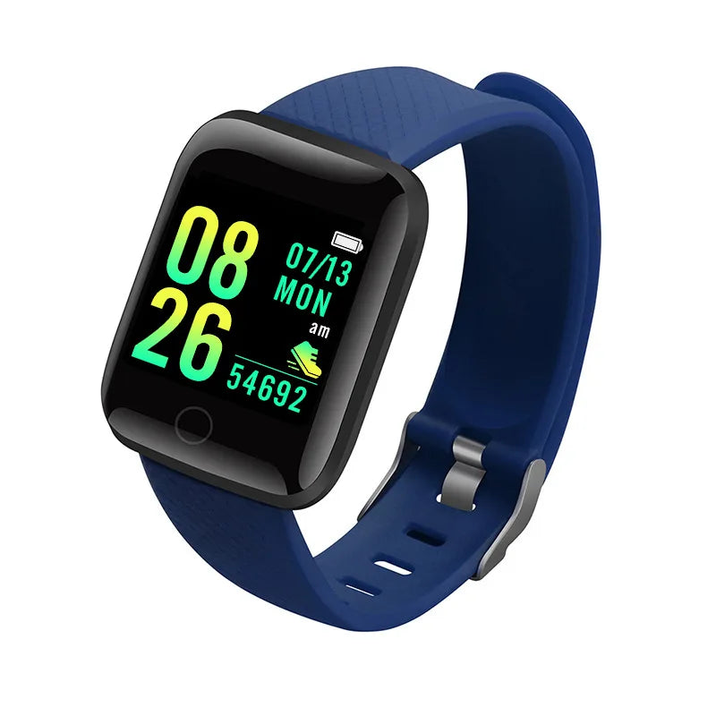 Smart Watch Sport Men Fitness Monitoring Woman Smartwatch Bluetooth Connection Message Remind Health 116Plus Clock D13 Bracelet