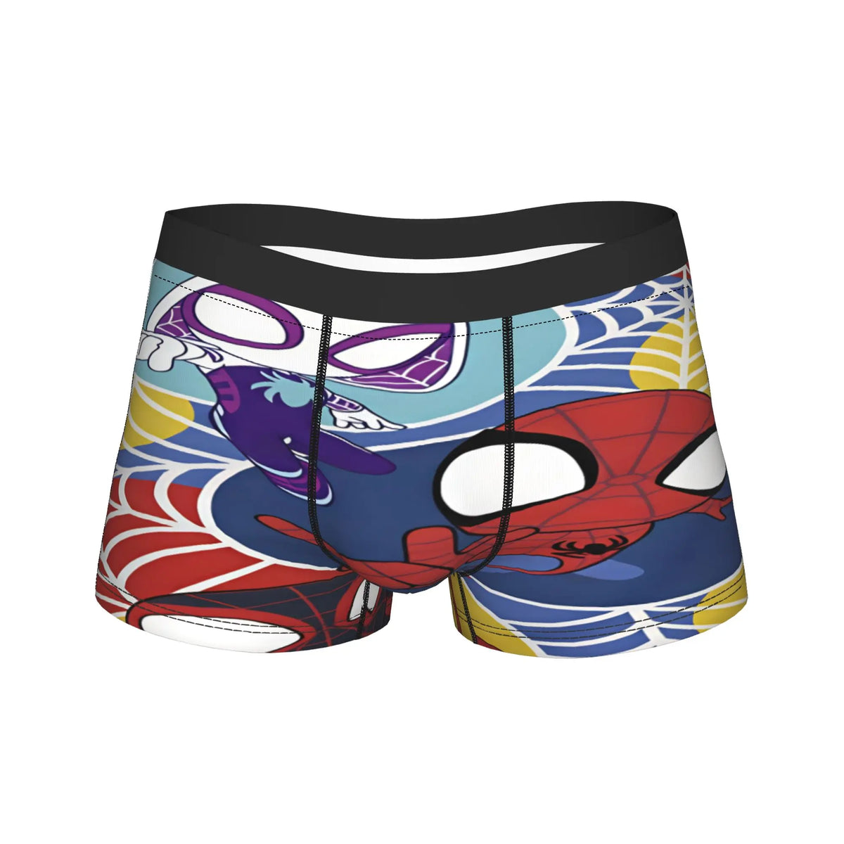 S-Spiders Heroes Underwear  Men Shorts Briefs Classic Trunk Quality Printing Plus Size Underpants