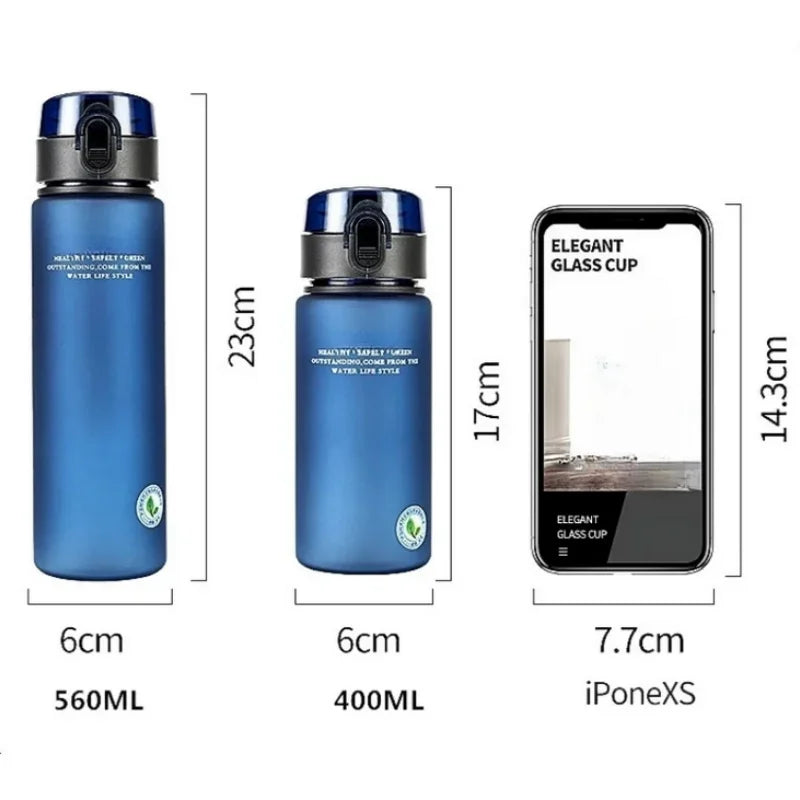 Brand BPA Free Leak Proof Sports Water Bottle High Quality Tour Hiking Portable My Favorite Drink Bottles 400ml 560ml