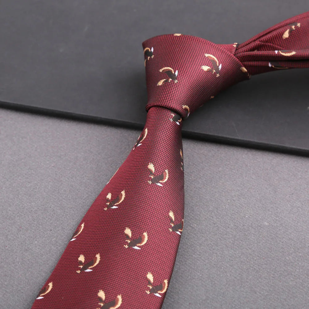 Luxury 8CM Mens Tie Stripes Paisley Dot Neck Ties Jacquard Woven Necktie For Man Daily Wear Business Wedding Party Accessories
