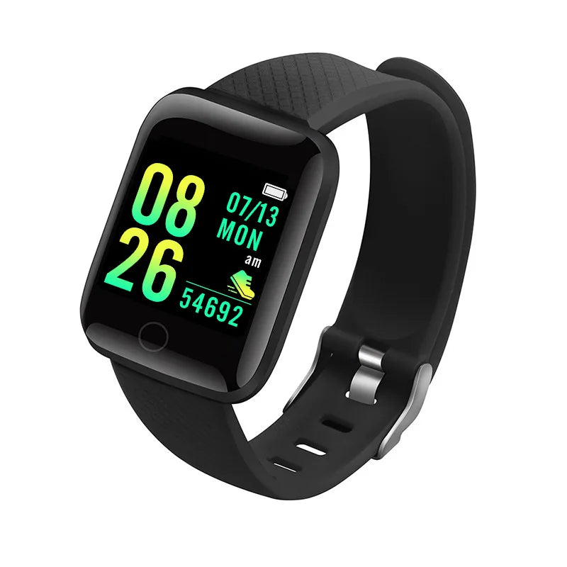 Smart Watch Sport Men Fitness Monitoring Woman Smartwatch Bluetooth Connection Message Remind Health 116Plus Clock D13 Bracelet