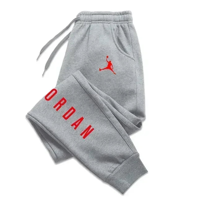 Men's winter and spring sport casual pants, sport running pants, Harlekuku street print clothing pants, comfortable Harlekuku st