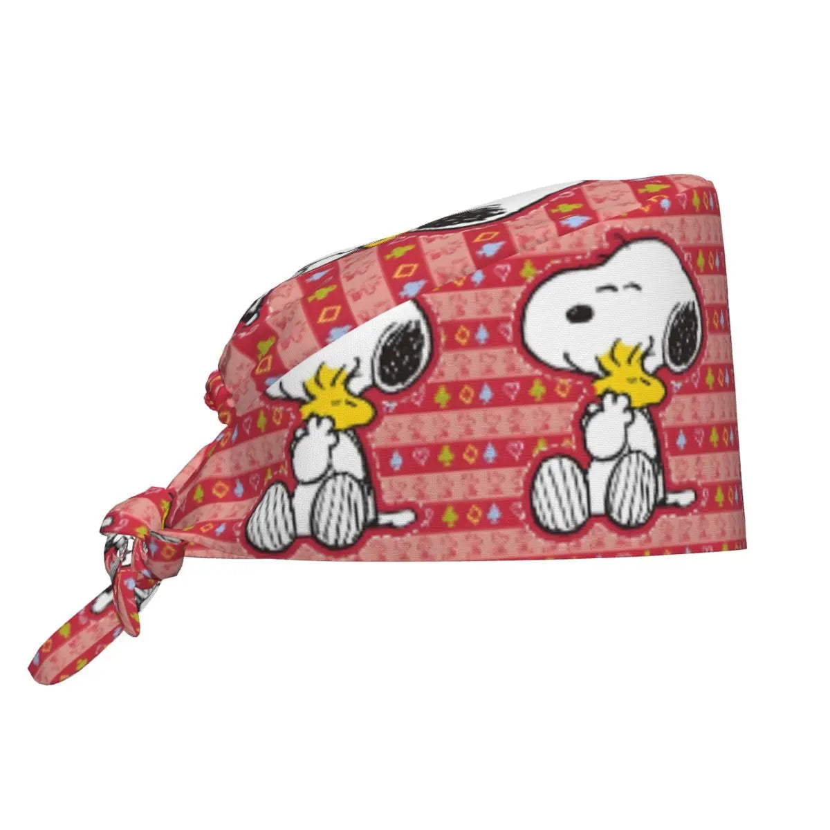 Custom Cartoon S-Dog-Snoopies Working Cap Surgical Hats Men Women Funny Operating Room Cap Nursing Cap Lab Works Hat