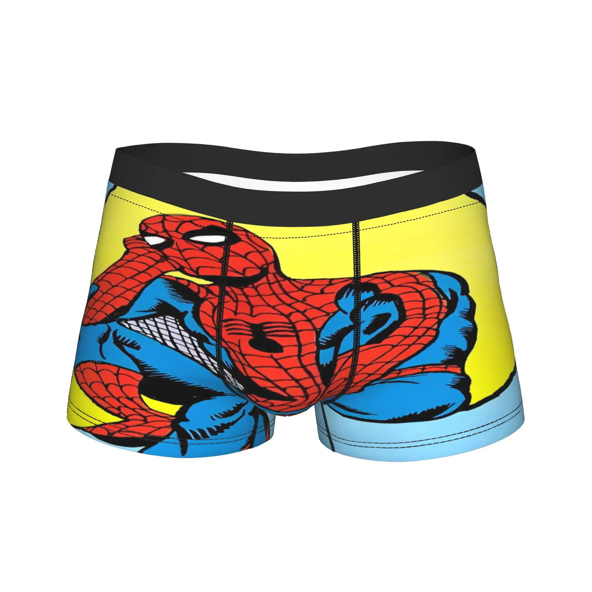 S-Spiders Heroes Underwear  Men Shorts Briefs Classic Trunk Quality Printing Plus Size Underpants