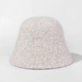 Fashion Ladies Winter Outdoor Warm Bucket Hat Woman‘s Daily Casual Fisherman Cap Korean Style Classic Panama Hats