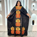 African Attire For Women Abaya Embroidery Plus Size Elegant Party Church Dress