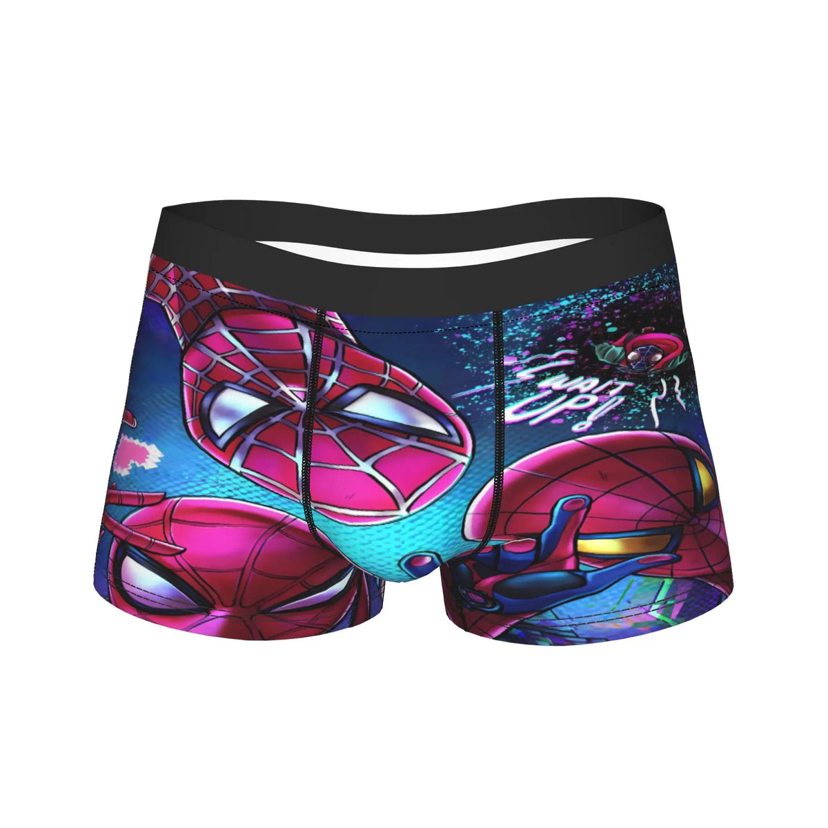 S-Spiders Heroes Underwear  Men Shorts Briefs Classic Trunk Quality Printing Plus Size Underpants