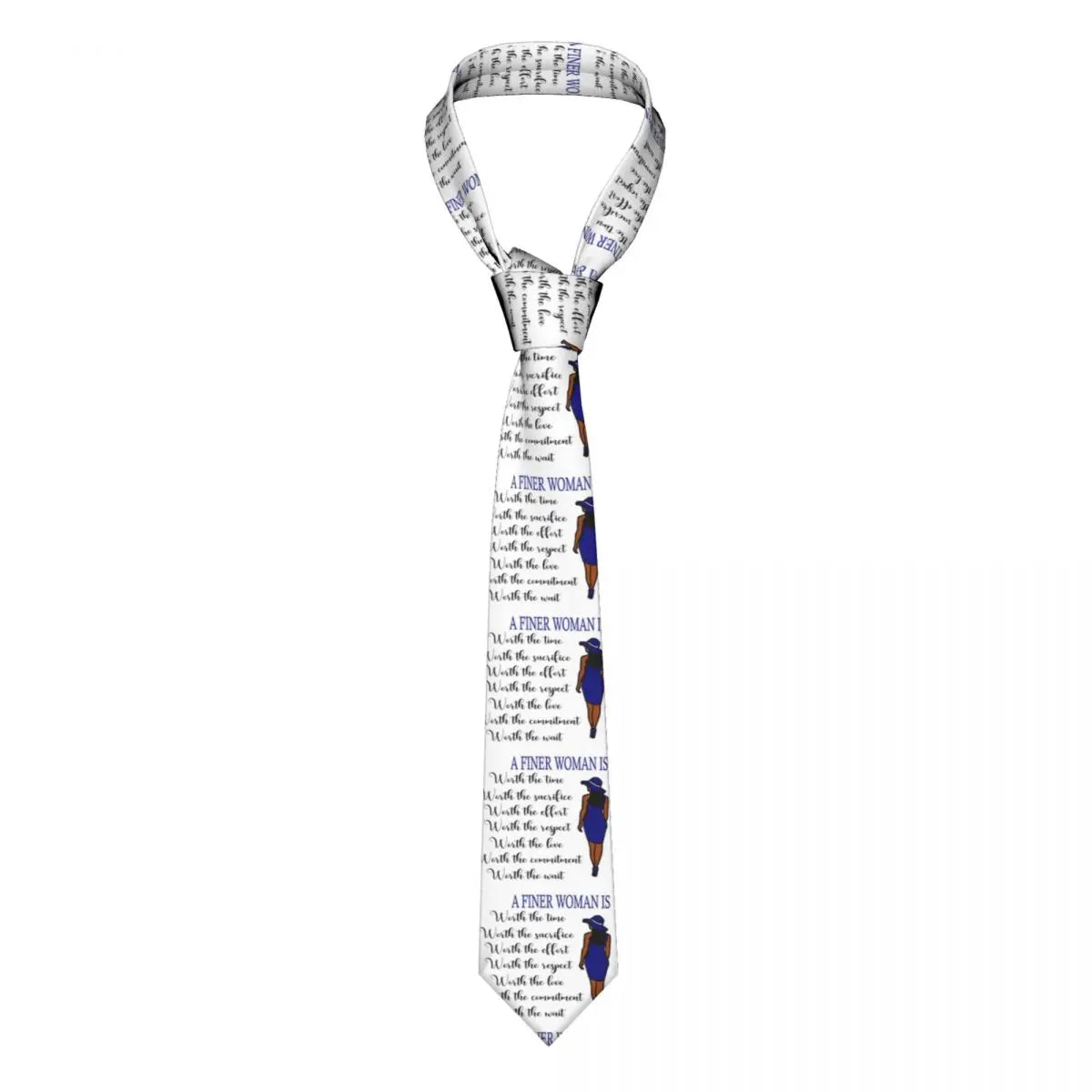 Custom Zeta Phi Beta Greek Letter 1920 Tie Men's Formal Silk ZOB Neckties for Business
