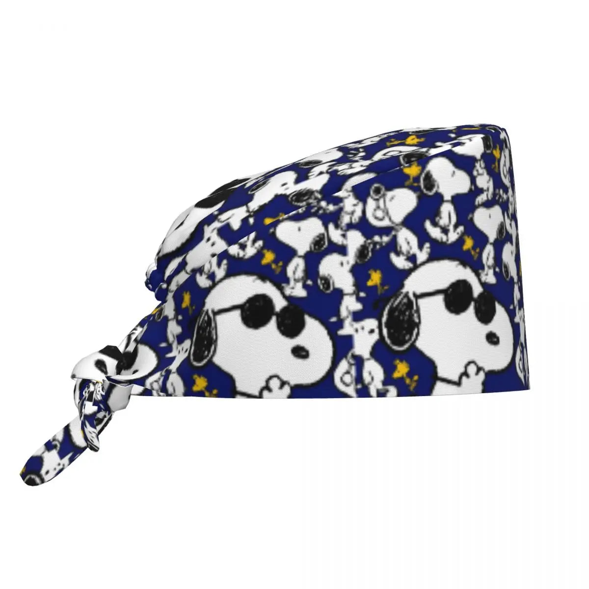 Custom Cartoon S-Dog-Snoopies Working Cap Surgical Hats Men Women Funny Operating Room Cap Nursing Cap Lab Works Hat