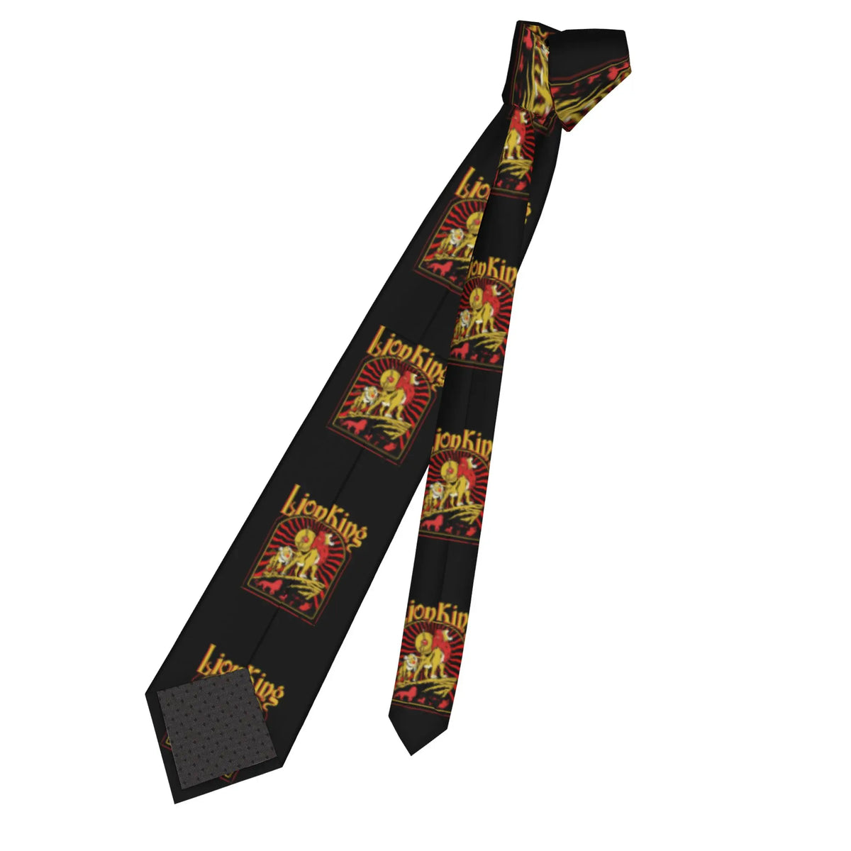 Fashion Anime The Lion King Simba  Neck Ties Men Personalized Silk Cartoon  Necktie for Business Gravatas