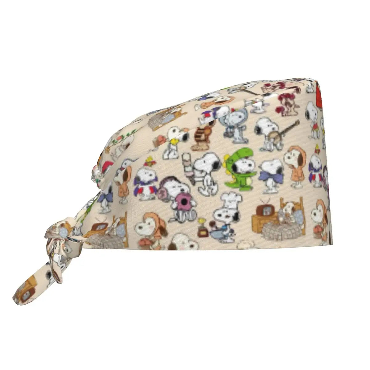 Custom Cartoon S-Dog-Snoopies Working Cap Surgical Hats Men Women Funny Operating Room Cap Nursing Cap Lab Works Hat