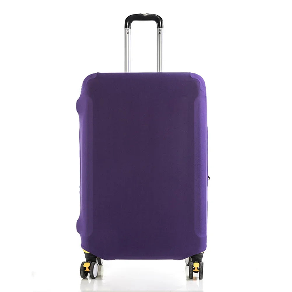 1Pc Elastic Travel Suitcase Protector Multi-colored Scratch-Resistant Luggage Cover with Dustproof Design Travel Accessories